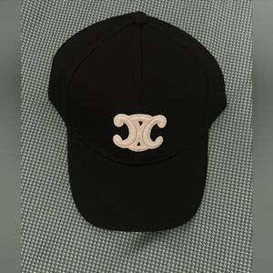 Black Celine Cap